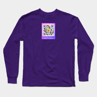 Scan for California, Qr Code Funny Memes -19 Long Sleeve T-Shirt